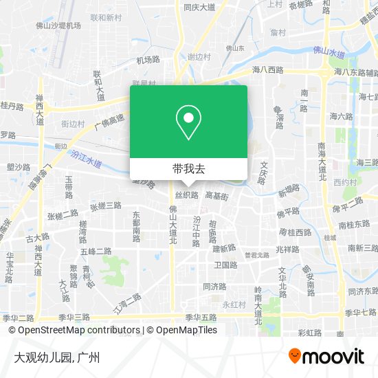 大观幼儿园地图