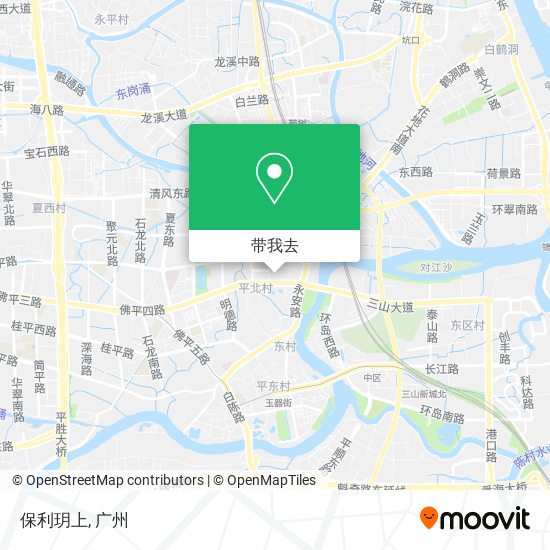 保利玥上地图