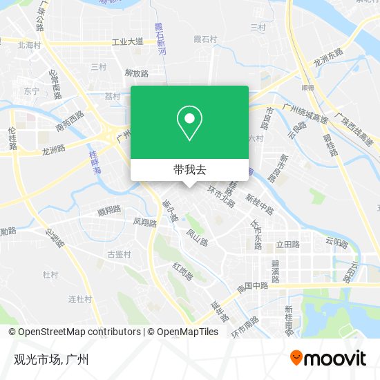 观光市场地图