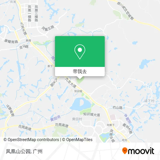 凤凰山公园地图