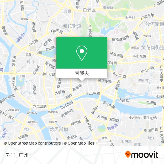 7-11地图