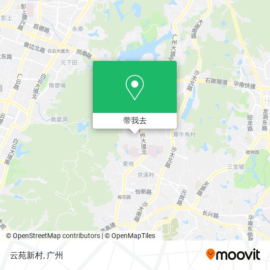云苑新村地图