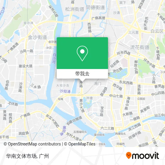 华南文体市场地图