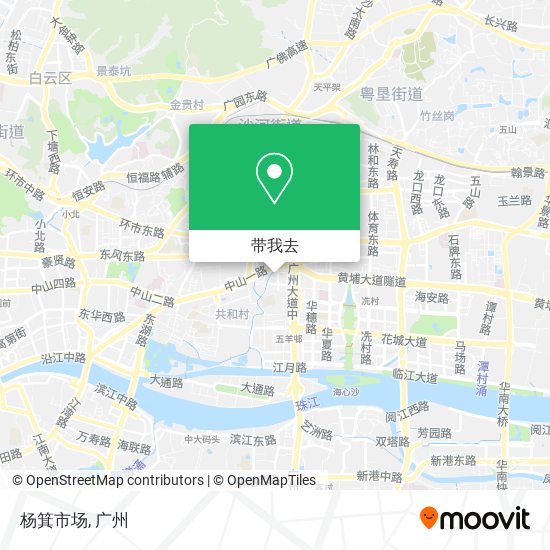 杨箕市场地图