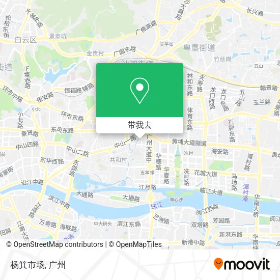 杨箕市场地图