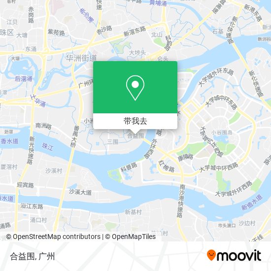 合益围地图