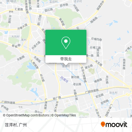 莲潭村地图