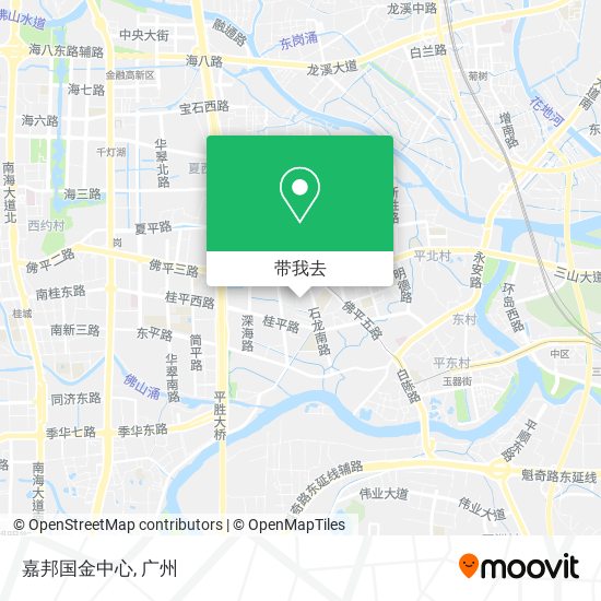 嘉邦国金中心地图