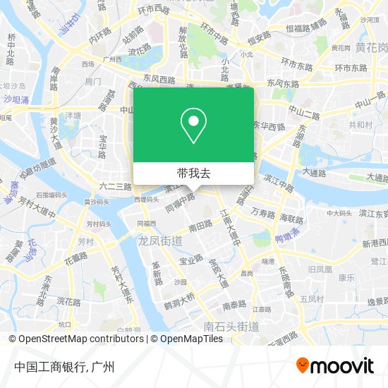 中国工商银行地图