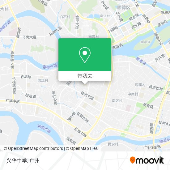 兴华中学地图