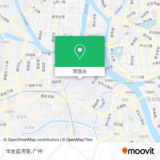 华发荔湾荟地图