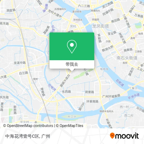 中海花湾壹号C区地图