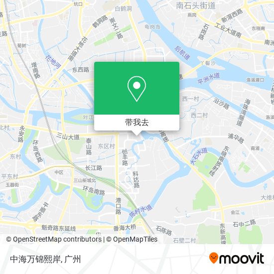 中海万锦熙岸地图