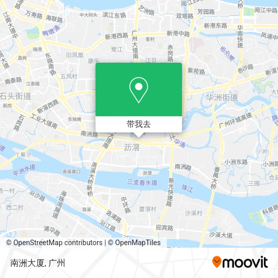 南洲大厦地图