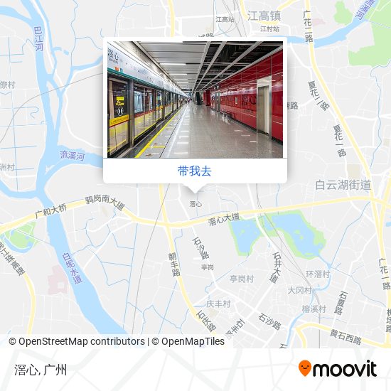 滘心地图
