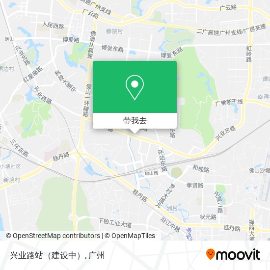 兴业路站（建设中）地图