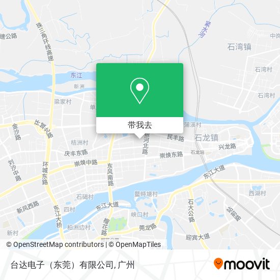 台达电子（东莞）有限公司地图