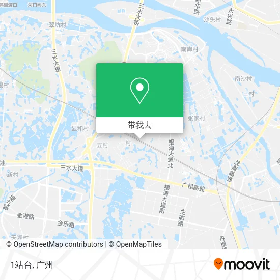 1站台地图