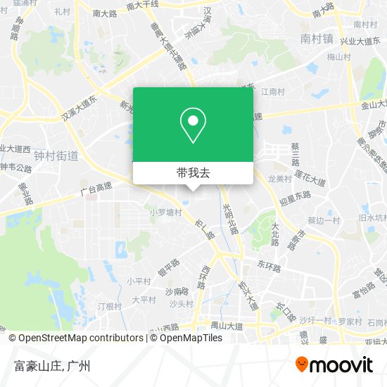 富豪山庄地图