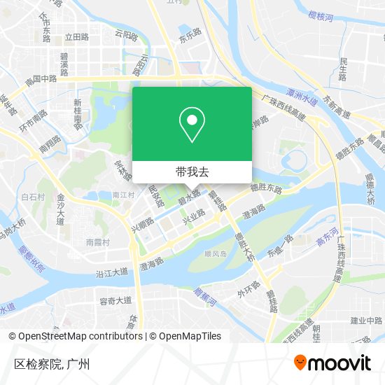 区检察院地图