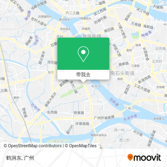 鹤洞东地图