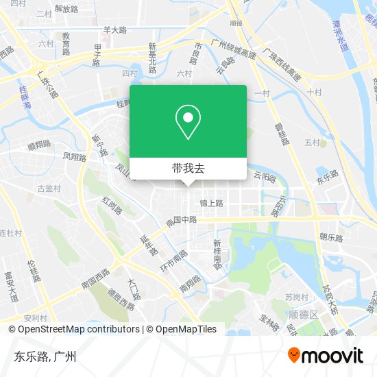 东乐路地图