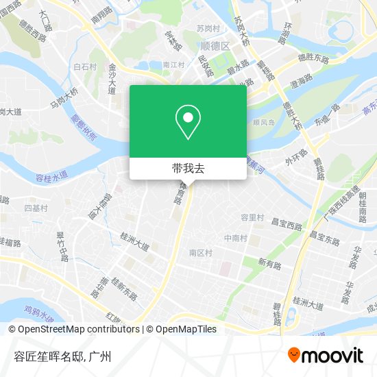 容匠笙晖名邸地图