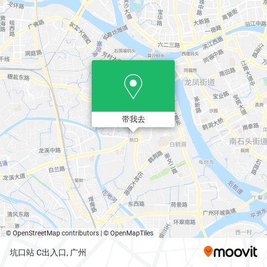 坑口站 C出入口地图
