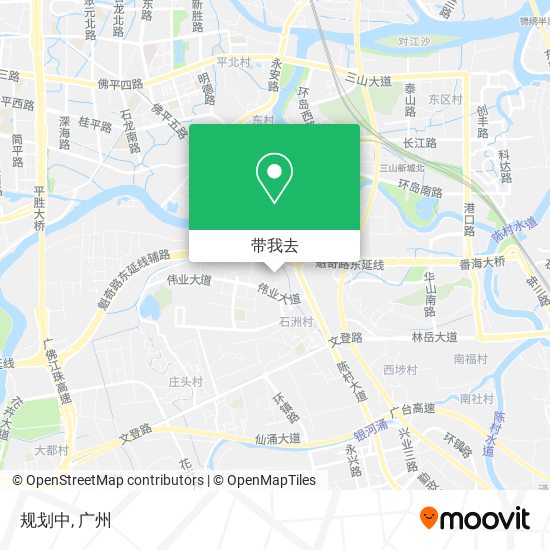 规划中地图
