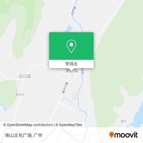 南山文化广场地图