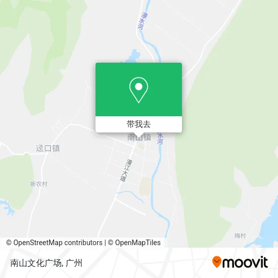 南山文化广场地图