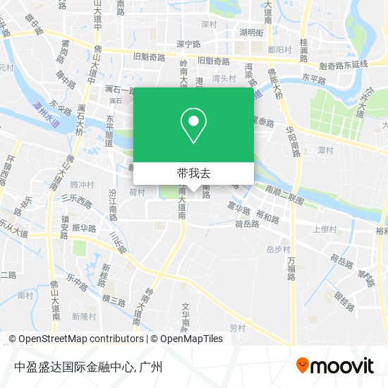 中盈盛达国际金融中心地图