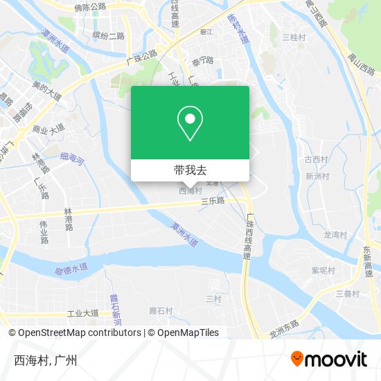 西海村地图