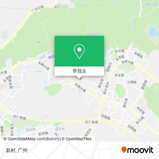 新村地图