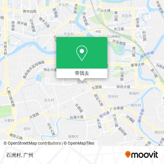 石洲村地图