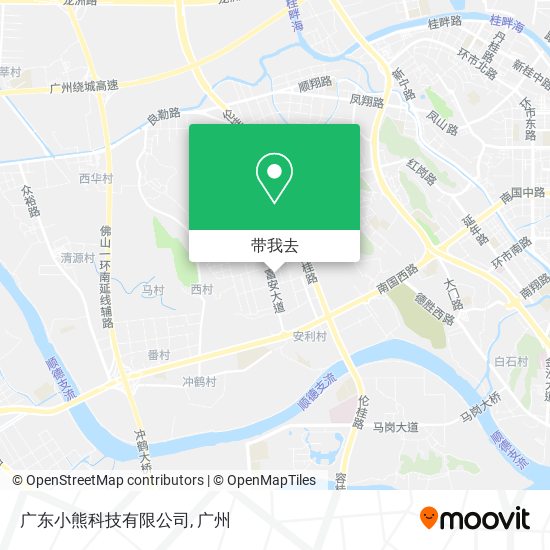 广东小熊科技有限公司地图