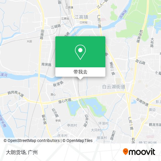 大朗货场地图