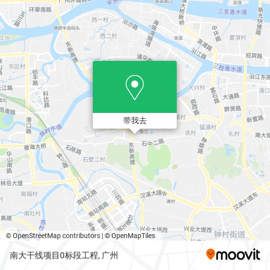 南大干线项目0标段工程地图
