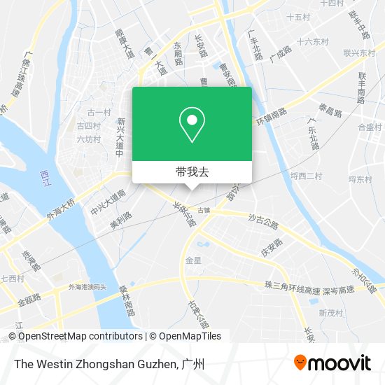 The Westin Zhongshan Guzhen地图