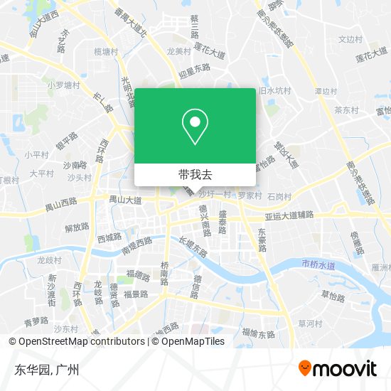 东华园地图