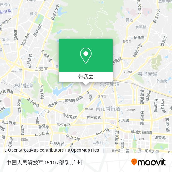 中国人民解放军95107部队地图