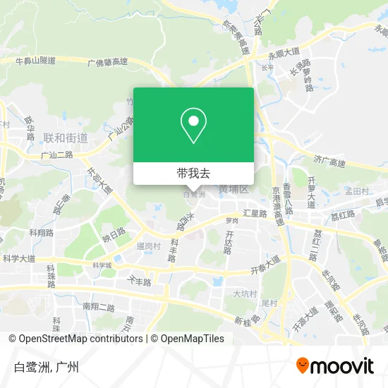 白鹭洲地图