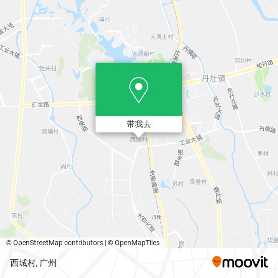 西城村地图