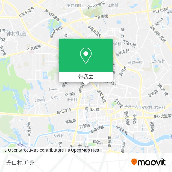 丹山村地图