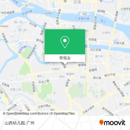 山西幼儿园地图