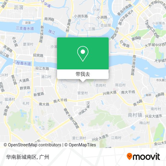 华南新城南区地图