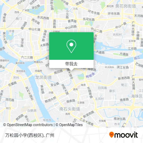 万松园小学(西校区)地图