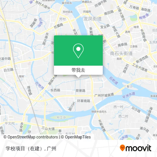 学校项目（在建）地图
