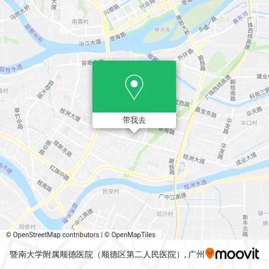 暨南大学附属顺德医院（顺德区第二人民医院）地图