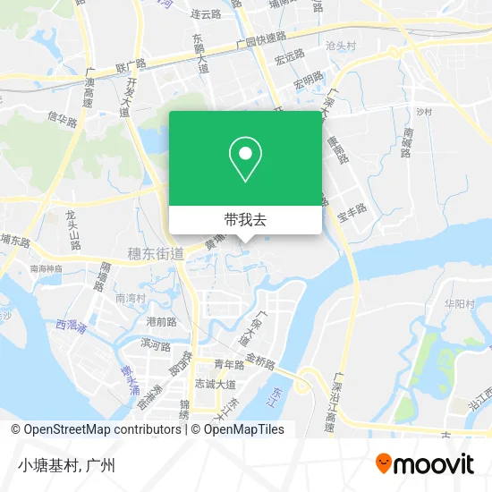 小塘基村地图
